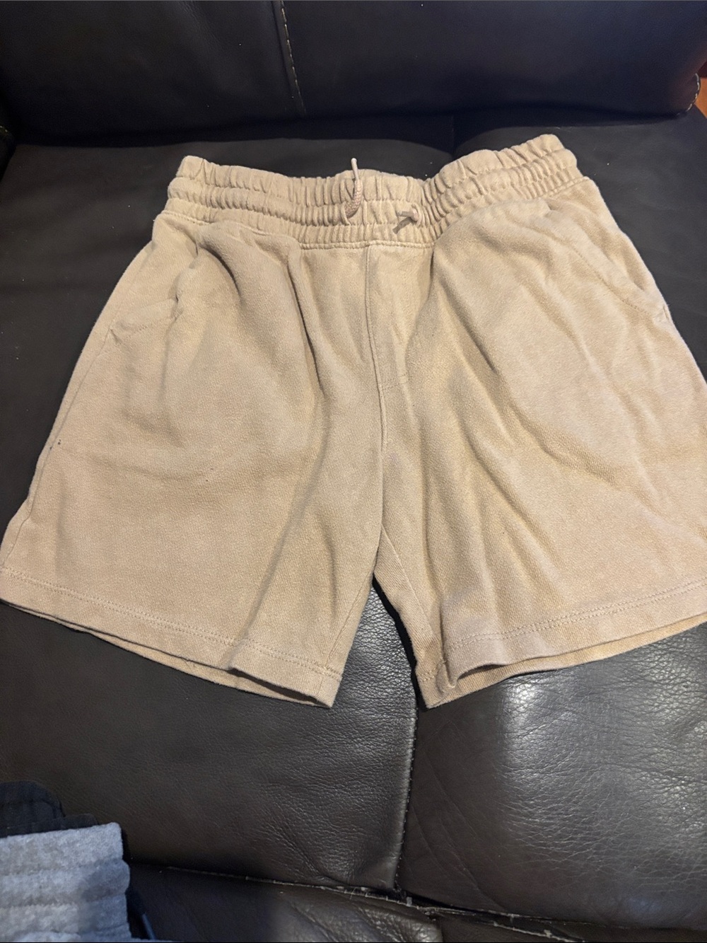 wonder nation Tan Kids Terry Cloth Shorts 3 pairs